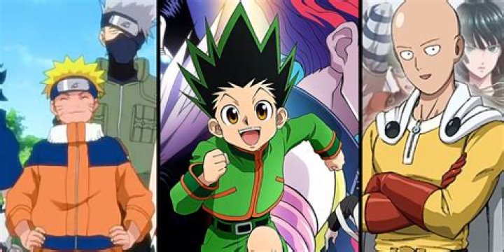 10 Best Anime By Studio Pierrot feature image with Naruto in front of the cast from Bleach including Ichigo and Hikaru from Hikaru no Go. 1