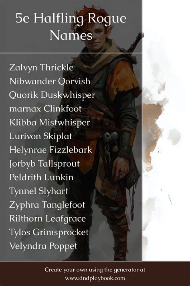 100+ halfling names and their meaning for your D&D character Legit.ng