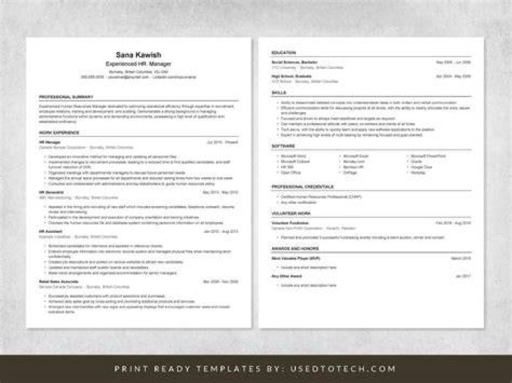 الفرق بين cv و Resume