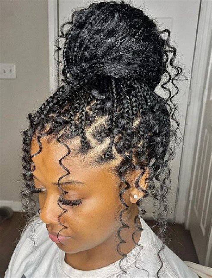 16 Trendy Knotless Braids With Curly Ends HairstyleCamp