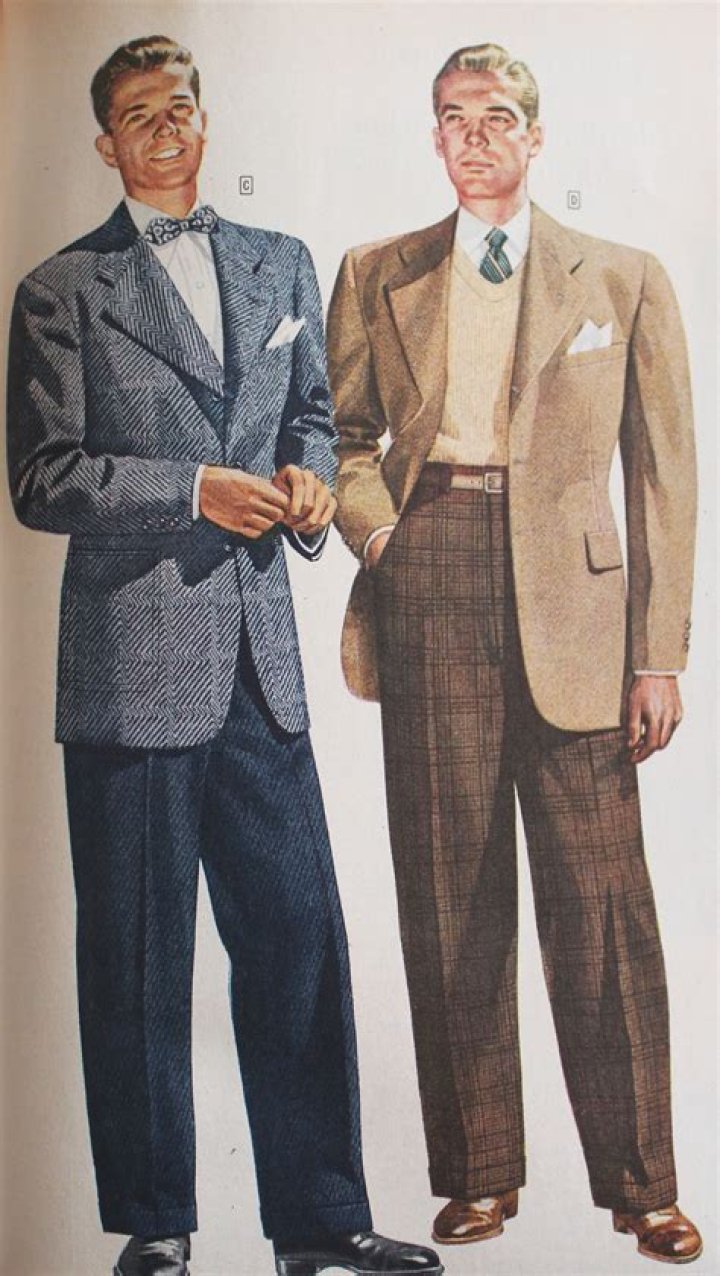 1940s Men's Fashion Trends