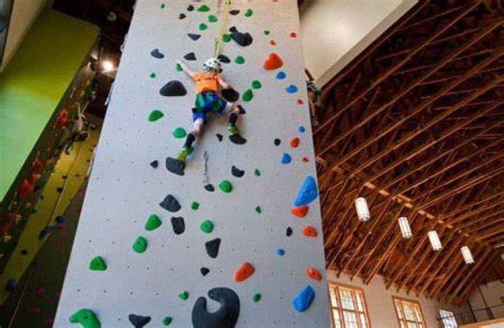 1st public rock climbing wall unveiled at renovated Glen Canyon Park