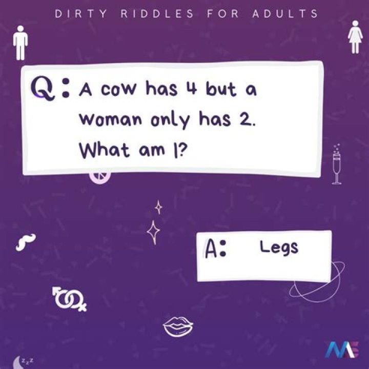 29 Funny, Harmless and Dirty Riddles For Adults