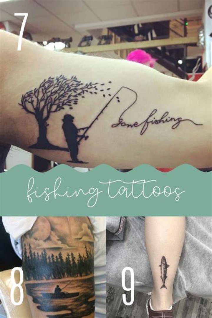 75 Fishing Tattoos For Men Reel In Manly Design Ideas