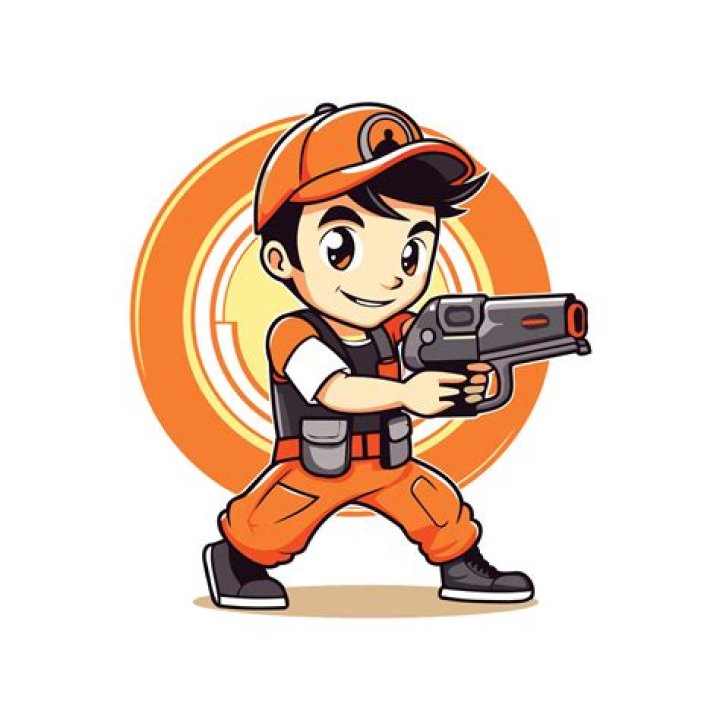 A character holding a gun in Peninsula