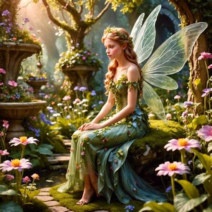 A Great Fairy listens to music from the Stable Trotters
