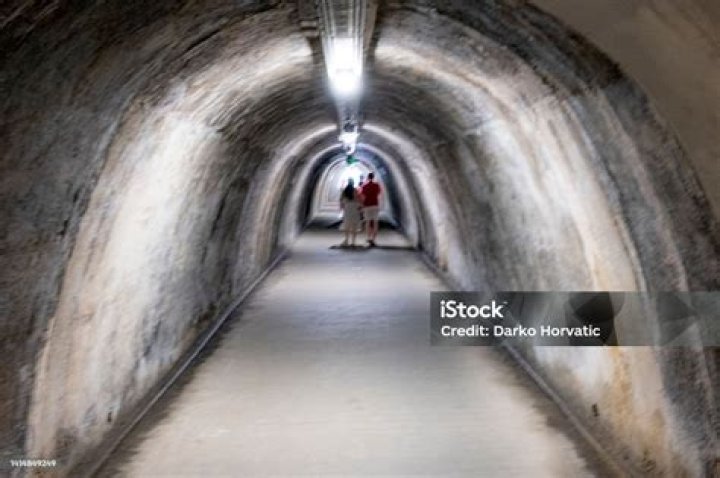 A tunnel was built under The Ellen DeGeneres Show stage. Photo / Ellentube