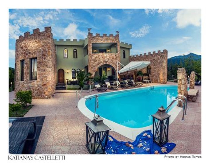 Abbacy Katiana's Castelleti 1 Hotel, Limenas, Greece overview