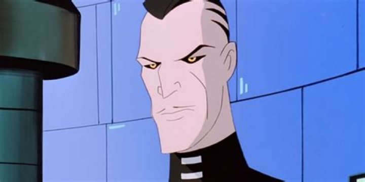 Abel Cuvier frowning in Batman Beyond