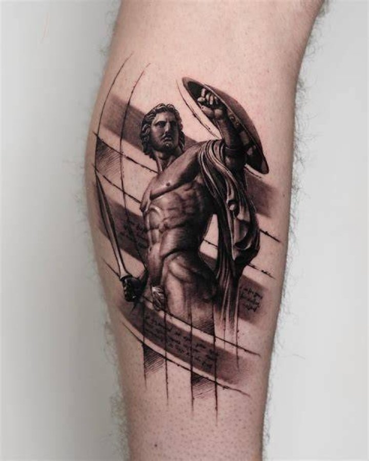 Achilles Tattoo Ideas Inspired by the Legendary Greek Hero
