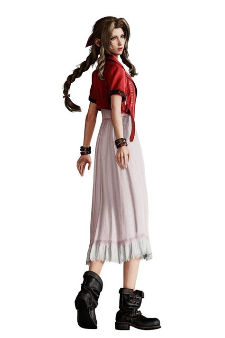 Aerith from Final Fantasy 7 Rebirth looking sad. 1