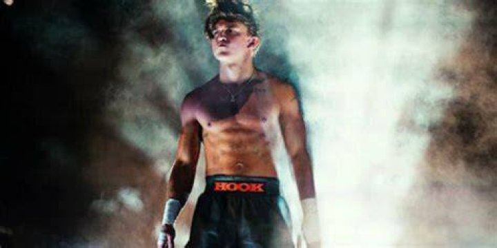 AEW wrestler Hook making his entrance