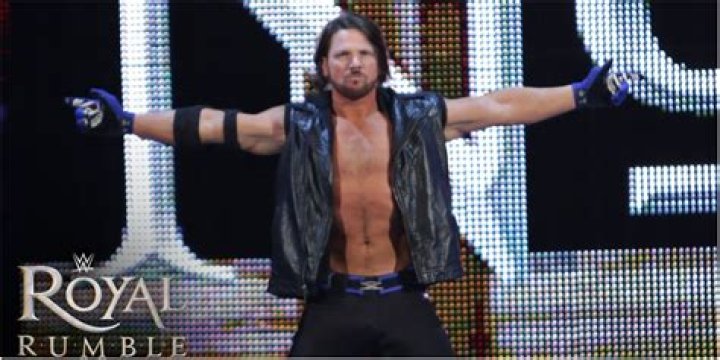 AJ Styles Royal Rumble