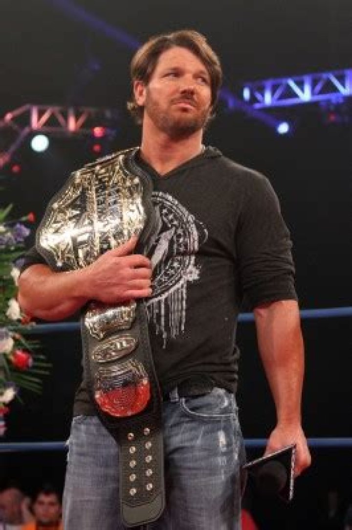 AJ Styles TNA World Championship