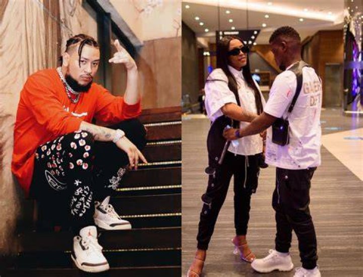 AKA, DJ Zinhle, and Murdah Bongz AKA, DJ Zinhle, and Murdah Bongz