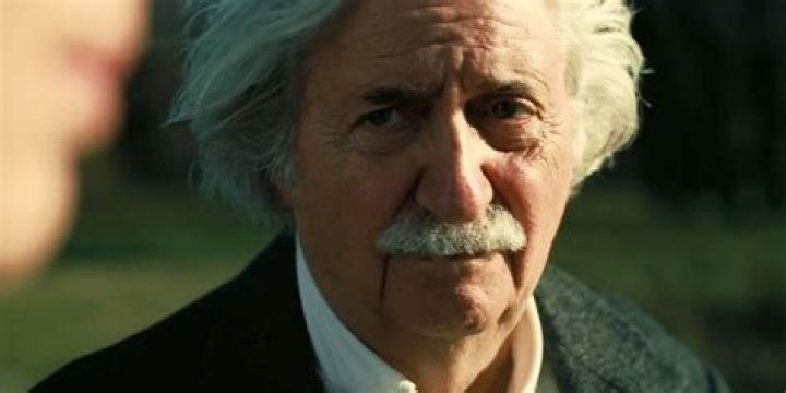 Albert Einstein looking disappointed in Oppenheimer