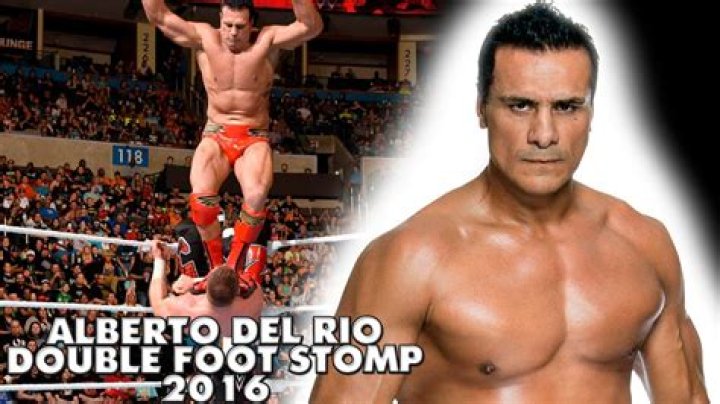 Alberto Del Rio Double Foot Stomp