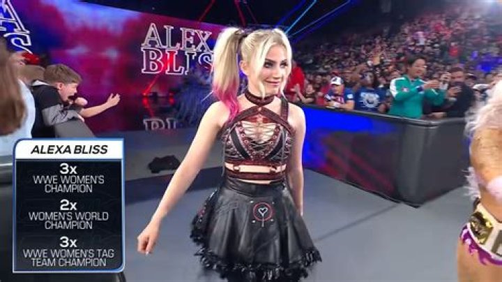 Alexa Bliss with Bowling For Soup Cropped