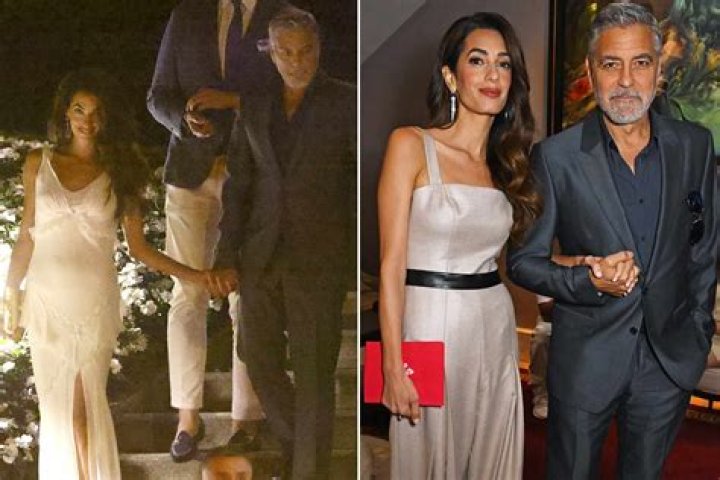 Amal Clooney Carries Her Adorably Dressed Twins Around NYC YouTube
