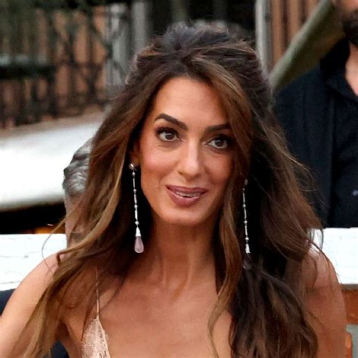 Amal Clooney Just Did Her Own Take on the Sheer Lace Slip Dress Glamour
