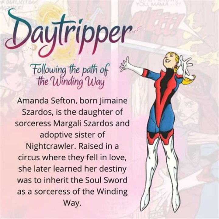 Amanda Sefton aka Daytripper from Marvel Comics