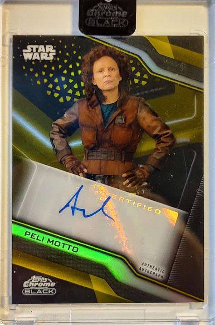 Amy Sedaris as Peli Motto in The Mandalorian