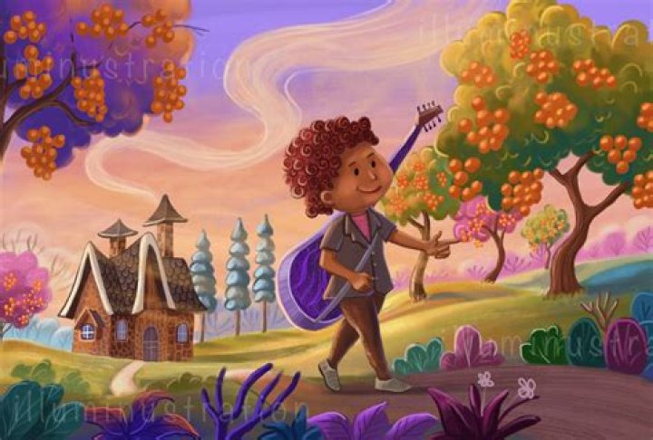 An illustration from the single of Everywhere by Fleetwood Mac