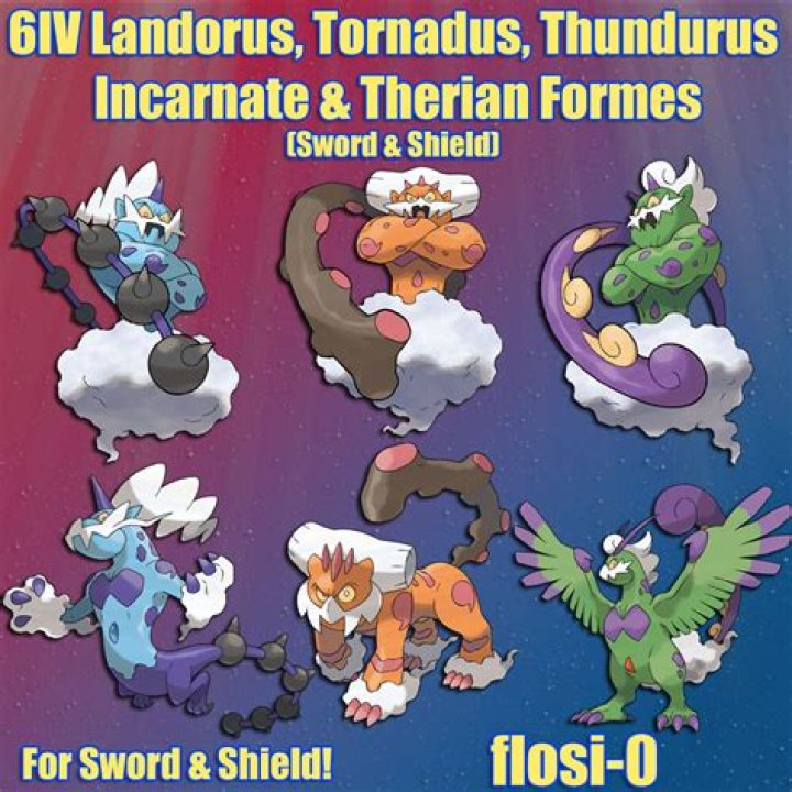 An image of Shiny Tornadus in its Incarnate Form in Pokemon GO 