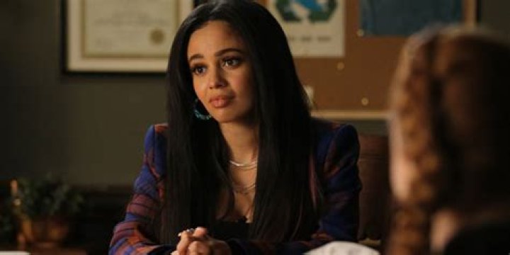 An image of Toni looking serious in Riverdale