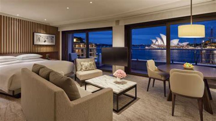 An Opera View room at Crown Sydney has spectacular views of the city's most famous landmarks. Photo / Supplied