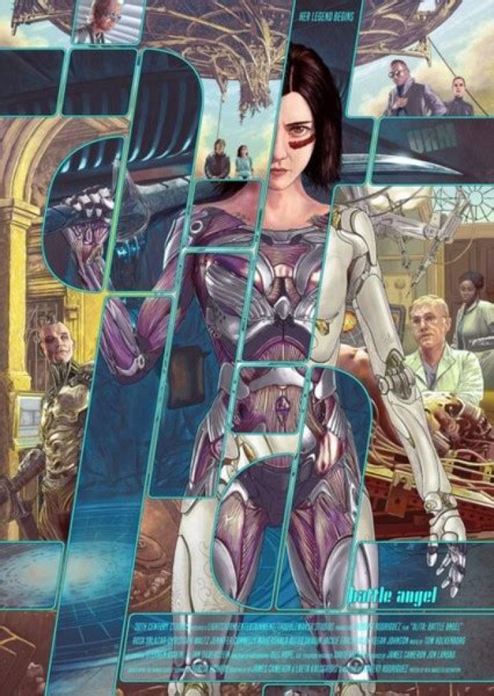 Ana de Armas as Alita in Alita: Battle Angel