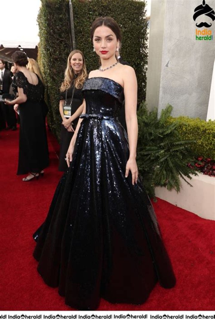 ANA DE ARMAS at 77th Annual Golden Globe Awards in Beverly Hills 01/05