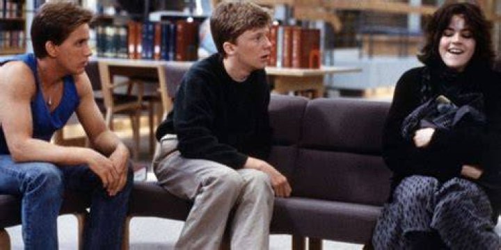 Andrew, Brian and Allison in The Breakfast Club