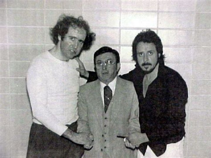 Andy Kaufman And Jimmy Hart 