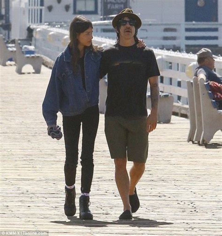 Anthony Kiedis and girlfriend Helena Vestergaard take loving stroll