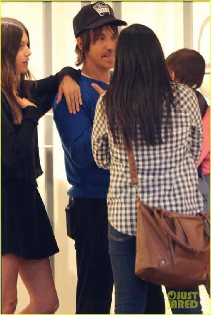 Anthony Kiedis Shows Tons of PDA with 20YearOld Girlfriend Photo