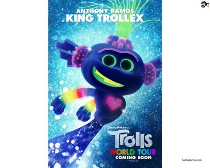 Anthony Ramos as King Trollex in Trolls 3 (2023)