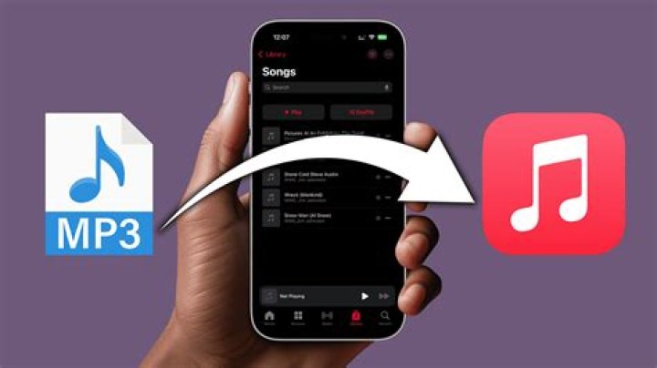 Apple Music in the App Store on an iPhone