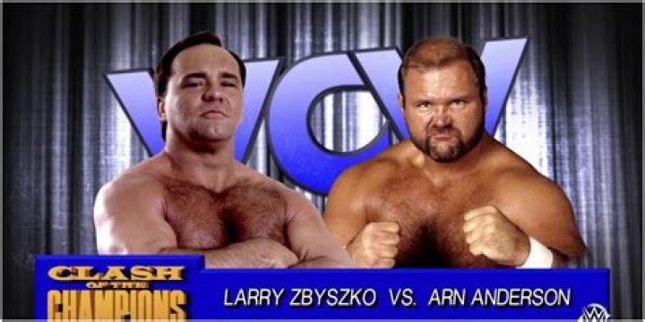 Arn Anderson and Larry Zbyszko as The Enforcers