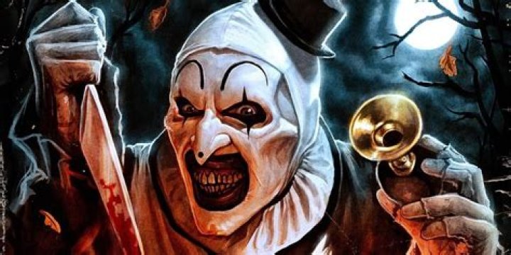 Art from Terrifier and Pennywise from It