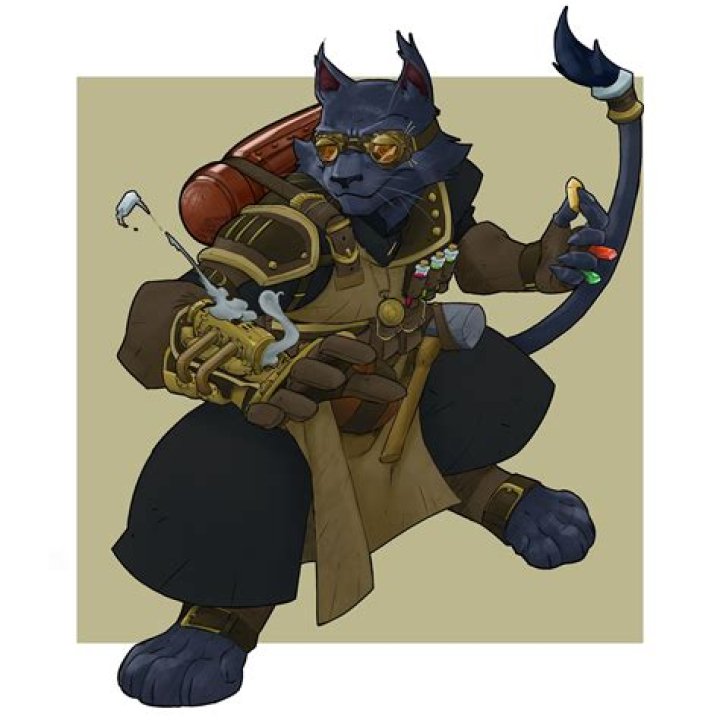 ArtStation Tabaxi Alchemical Artificer