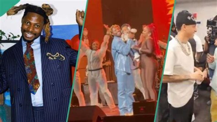 Asake Performs With a Baby at Barclays Center, Video Causes Stir
