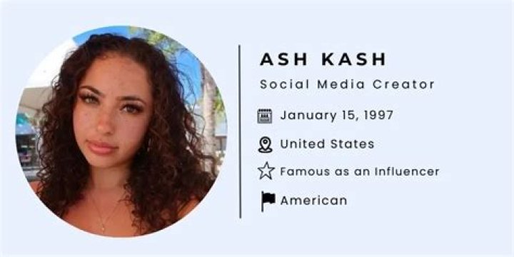 Ash Kash (Instagram Star) Age, Birthday, Bio, Facts, Family, Net