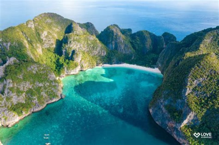 At its peak Maya Bay, Thailand, saw 5000 visitors a day. Photo / Getty Images 