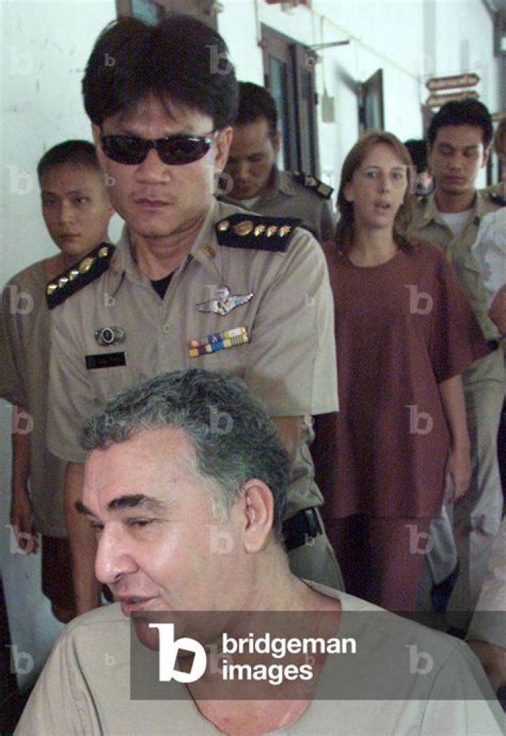 Australian Robert Halliwell, who was sentended to life in prison by a Thai court while his compatriot Holly Deane-Johns, 32, was sentenced to 31 years' jail on drug trafficking charges. Photo / AP