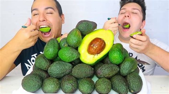 Avocado Challenge &bull; MUKBANG YouTube