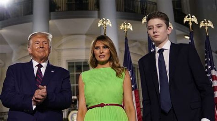 Barron Trump Tested Positive for Coronavirus, Melania Trump Says The