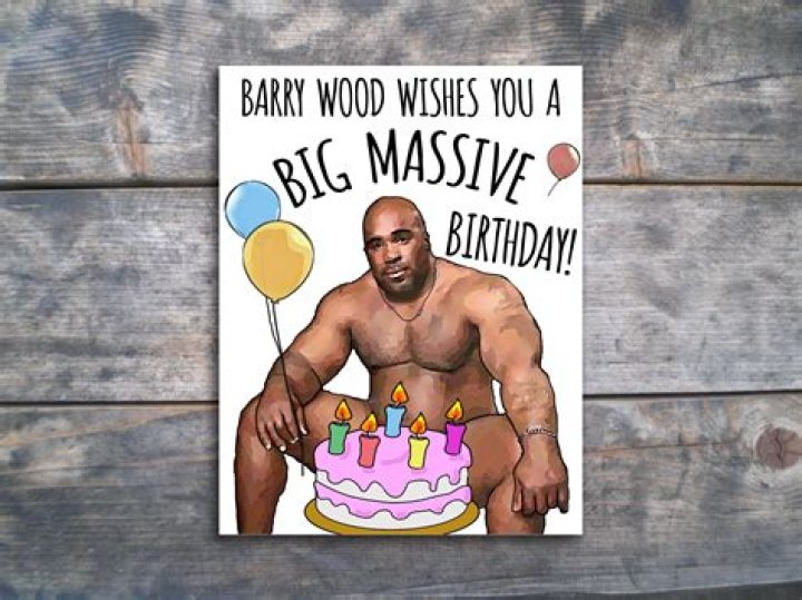 Barry Wood Meme Birthday Card Printable Funny Birthday Cake atelier