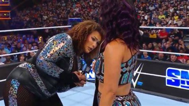 Bayley & Sasha Banks WWE Women's Tag Team Champions Payback 2020 Cropped
