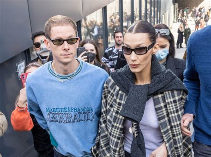 Bella Hadid and boyfriend Marc Kalman step out together in Paris, France